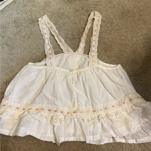 Tularosa White Lace Camisole Top - Picture 2 of 5